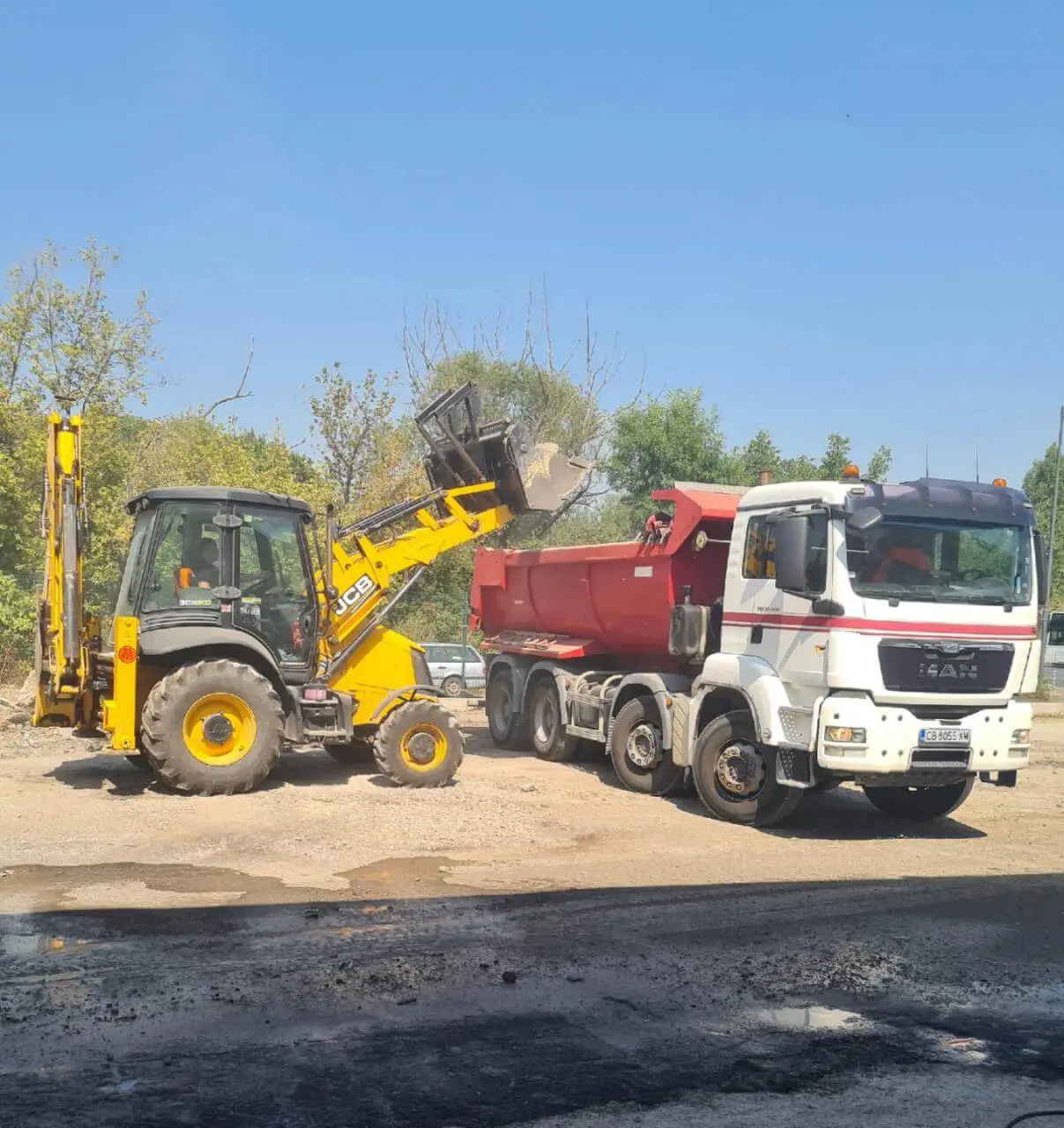 Рекултивация на терен след строителни дейности